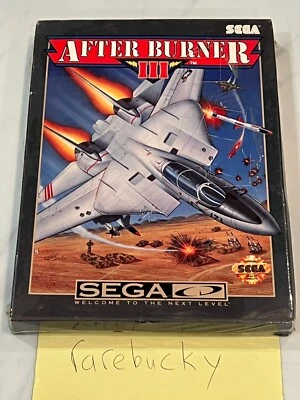 After Burner III (Sega CD) NEW SEALED, SUPER RARE US VERSION, ONLY 1 ON EBAY! - Image 1 of 4