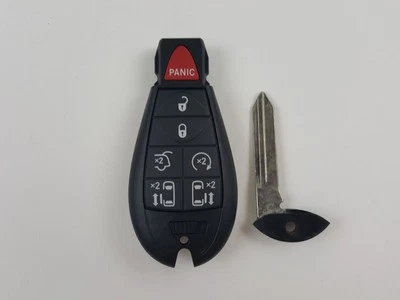FOB ORIGINAL DESBLOQUEADO DODGE GRAND CARAVAN 08-20 CHAVE OEM MENOS ENTRADA CONTROLE REMOTO FOBIK - Imagem 1 de 4