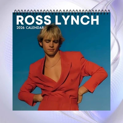 Ross Lynch 2026 Calendar, Pop Star Wall Calendar, Celebrity Gift for Fans - Image 1 of 4
