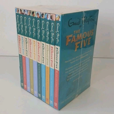 Enid Blyton The Famous Five 10 Book Box Set Classic Collection New & Sealed - Image 1 of 4