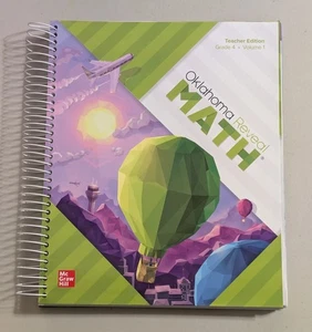 Oklahoma Reveal Math - Teacher Edition - Grade 4 Volume 1 (2025 Spiral) McGraw - Picture 1 of 12