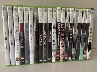 Лот Xbox 360 - Большинство в коробке - Final Fantasy, Dragon Age, Prey, Catherine, Fable, +++ - Изображение 1 из 2