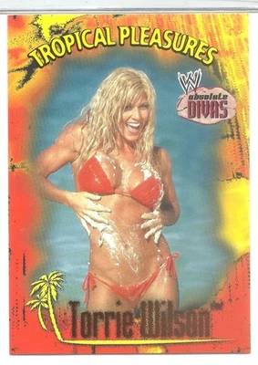 Torrie Wilson 2002 WWE Absolute Diva's Tropical Pleasures 插入卡 # 7 of 10 — 第 1/4 张图片