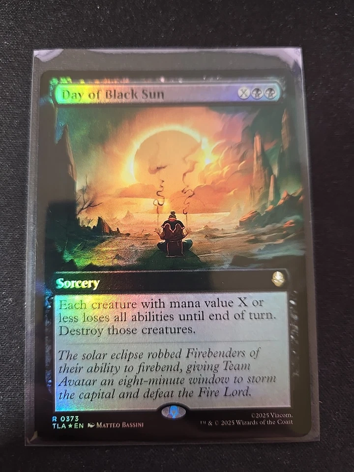 Day of Black Sun (Extended Art) - Avatar: The Last Airbender- (Foil)(NM) - Image 1 of 1