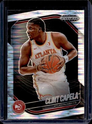 2024-25 Prizm Black Clint Capela Pulsar Prizms #178 Hawks - Image 1 of 2