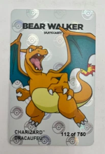2023 Pokemon X Bear Walker Charizard Dracaufeu Card 112/750 Skatecraft - Picture 1 of 3