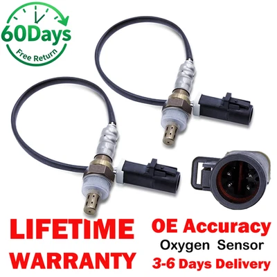 2X Upstream Oxygen Sensors for 1991-1998 Ford F-150 F-250 F-350 5.0L 5.4L 5.8L Foto 1 de 4