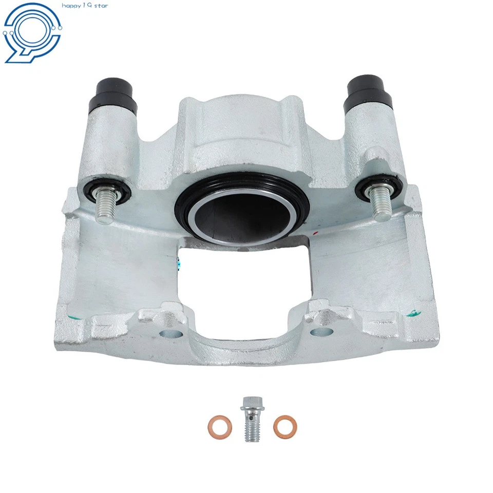 Pinza de freno delantera de un solo pistón de acero 1988-02 para camioneta Chevy K1500 GMC Dodge Foto 1 de 4