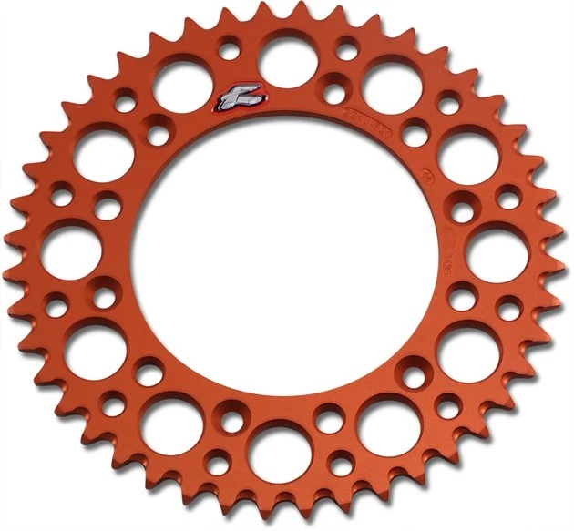 Renthal Aluminum Rear Sprocket 44T Orange #224U-520-44GPOR KTM/Husqvarna - Image 1 of 1
