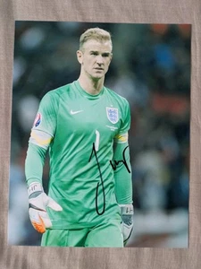 Joe Hart Hand Signed 10x8" Photo Autograph England Football Goalkeeper Pundit - Picture 1 of 1