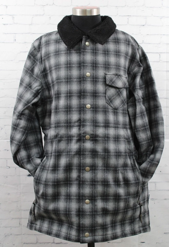 Bonfire Pendleton Filly Shirt/Jacket, Women's Extra Large/XL, Charcoal Plaid New - Image 1 of 1