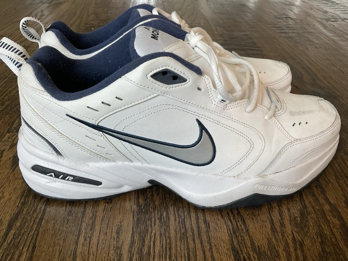 Nike Air Monarch IV White Navy for Sale - Authenticity