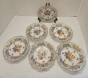 Schumann Chateau 6er Set Brotteller @ 6 1/8" 3 Muster - Bild 1 von 6