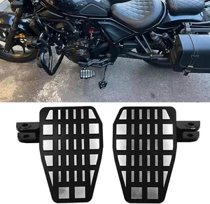 Motorcycle Wide Footpeg, Aluminum Front Rider Floorboards Enlarger Foot Pegs Res - Picture 1 of 9