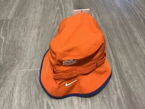 Nike Clemson Tigers Apex Bucket Hat Men’s Size: Large Orange On-Field - Picture 1 of 4