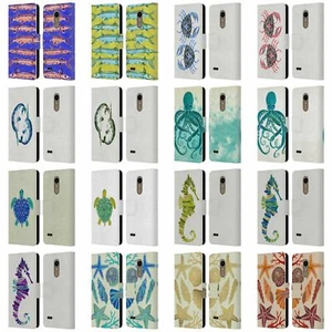 OFFICIAL CAT COQUILLETTE SEA LEATHER BOOK WALLET CASE FOR LG PHONES 1 - Picture 1 of 7