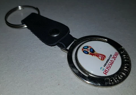FIFA WORLD CUP RUSSIA 2018 vintage  KEY RING rare RUSIA 2018 Cover