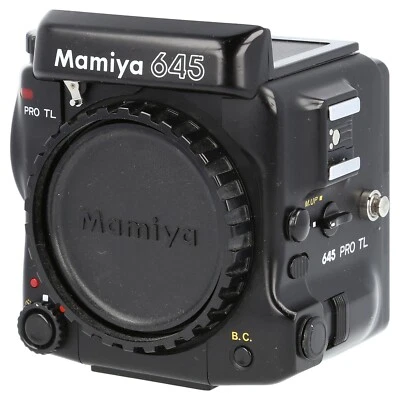Cámara SLR de película de formato medio Mamiya 645 Pro TL solo cuerpo/6x4,5 (QJ1587) Foto 1 de 4