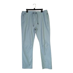 Roark Mens 36 Stone Blue Layover 2.0 Travel Pants Slim Straight Fit Pockets New - Picture 1 of 5