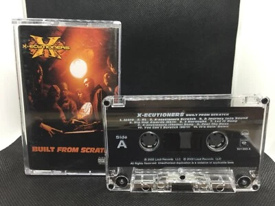 The X-Ecutioners Built from Scratch (Columbia 2002) Hip Hop Audio Cassette Tape - Image 1 of 3