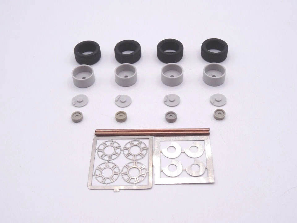 ALEZAN MODELS . ACCESSOIRE 1/43 . SET DE 4 ROUES JANTE MASERATI QUATTROPORTE 95 - Photo 1/1