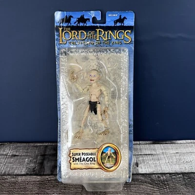 Smeagol 2004 vintage con anillo El Señor de los Anillos: El Retorno del Rey de Toy Biz Foto 1 de 4