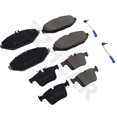 Pastillas de freno delanteras y traseras con sensores para Mercedes-Benz C300 2015-2019  Foto 1 de 4