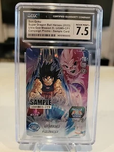 CGC 7.5 Son Goku CP UGM9-CP1 Super Dragon Ball Heroes Ultra God Mission 9th - Picture 1 of 2