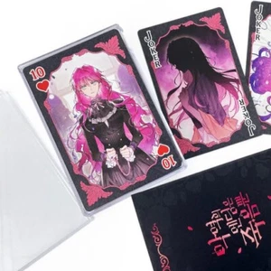 Webtoon MD [ Villains Are Destined to Die 악역의 엔딩은 죽음뿐 ] Playing Cards (SOONE161) - Bild 1 von 1