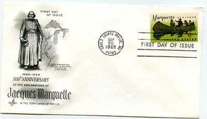 1356 Jacques Marquette ArtCraft FDC - Imagen 1 de 1