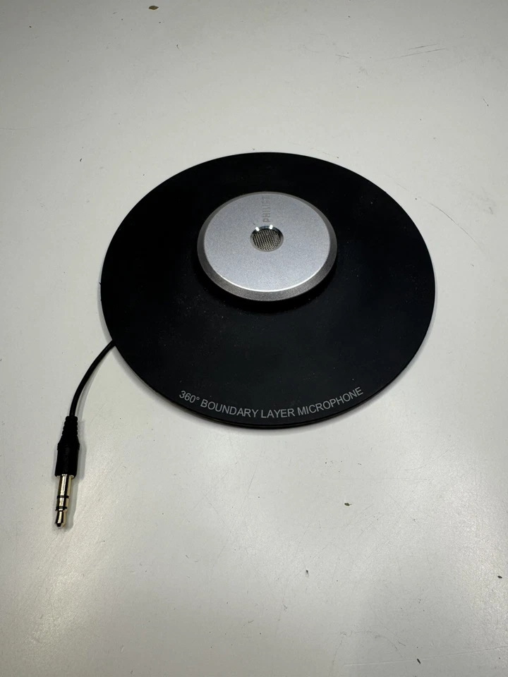 Philips LFH 9172/00 360 grados capa límite micrófono de disco de conferencia Foto 1 de 4