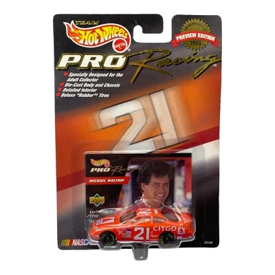 Nuevo Citgo NASCAR Hot Wheels Pro Racing 1998 edición previa Michael Waltrip #21 Foto 1 de 4