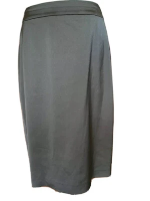 Tadashi Collection Women's size 12 Black Satin Pencil Skirt - Image 1 of 4