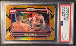 2023 Panini Prizm UFC Raul Rosas Jr. Orange Prizm Parallel /99 SSP RC Rookie - Picture 1 of 3