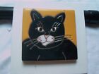 Hand Made Pet Cat Hand Craft Crafted Decorative Wall Tile