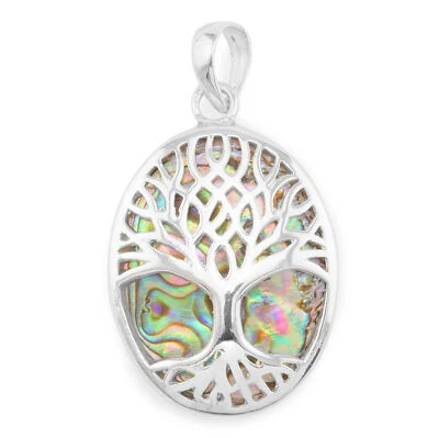 Lebensbaum Anhänger aus 925 Silber für Mädchen Damen - Bild 1 von 4