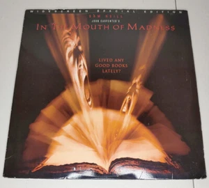 In The Mouth Of Madness Widescreen Special Edition Laserdisc Movie - Picture 1 of 4