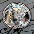 1916 P FSB SOLID GEM BU MS MERCURY SILVER DIME FROM O 1916 P FSB SOLID GEM BU MS MERCURY SILVER DIME FROM O