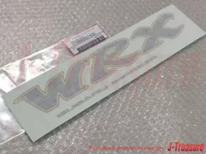 Calcomanía de maletero trasero genuina SUBARU IMPREZA WRX STi GC8 GF8 ST99800ST430 FABRICANTE DE EQUIPOS ORIGINALES - Imagen 1 de 8