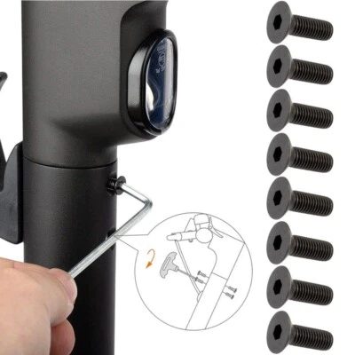 BRICOVIS Hochvorbauschrauben Lenker Roller Ninebot Max G2 G65 G30, F-Serie und ES