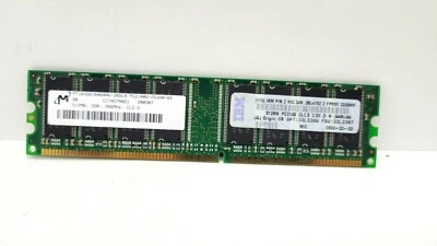 512MB PC DDR1 DDR PC 2100 DDR 266 PC2100  184PIN NON-ECC DUAL RANK 16CHIPS  - Image 1 of 2