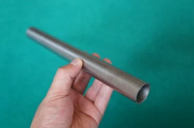 Titanium Grade 9 Tube ( 1.07" x .043" x 10" ) Metal Pipe 1 in Round Tubing - Image 1 of 3