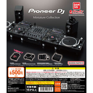 Pioneer DJ Miniature Collection Complete Set of 4 Capsule Toys CDJ-3000 DJM-A9