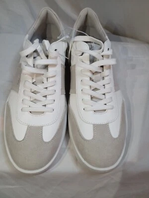 Zapatilla deportiva Aldo Trafford para hombre talla 9 EE. UU. blanca gris Foto 1 de 4