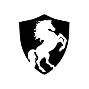 Horse Shield Of Super - Vinyl Decal Sticker for Wall, Car, iPhone, iPad, Laptop - Picture 1 of 8