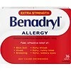 BENADRYL Allergy Relief Extra Strength Medicine 36 Caplets 062600301543 - Image 1 of 1