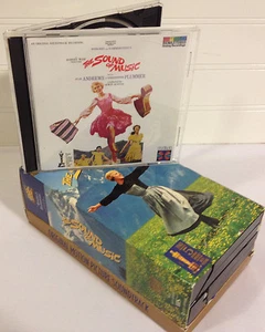 The Sound of Music Soundtrack Lot / Golden Anniversary VHS/bonus Cassette & CD  - Picture 1 of 12