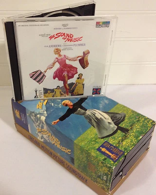 The Sound of Music Soundtrack Lot / Golden Anniversary VHS/bonus Cassette & CD  - Image 1 of 4
