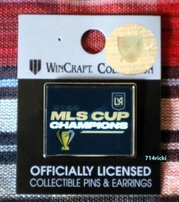 2022 MLS Cup Champions LAFC Pin Lapel Collectible Los Angeles Football Club - Image 1 of 2