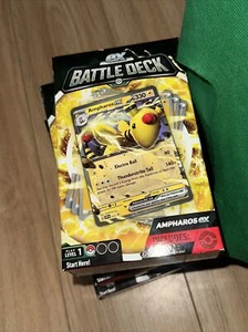 POKEMON BATTLE DECKS AMPHAROS EX Deck - Foto 1 di 1